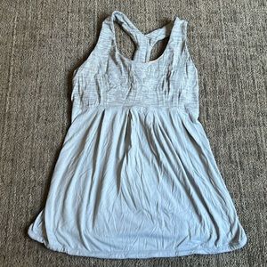 Blue-Grey Lululemon Tank